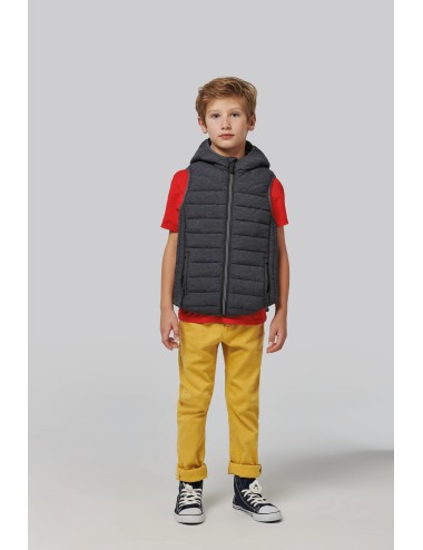 Bodywarmer à capuche enfant