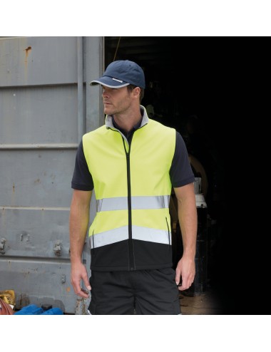 GILET SOFTSHELL HIGH VIZ