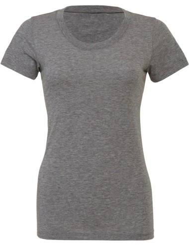 T-SHIRT FEMME TRIBLEND COL ROND