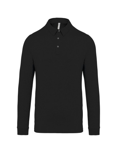 Polo jersey manches longues...