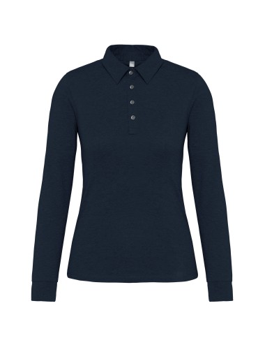 Polo jersey manches longues...