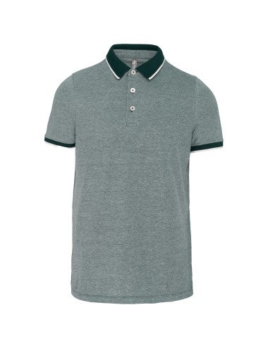 Polo bicolore homme