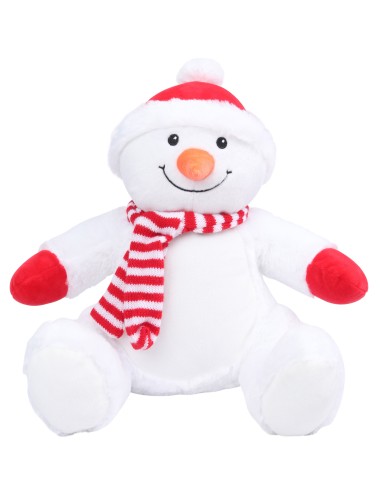 PELUCHE ZIPPÉE BONHOMME DE NEIGE