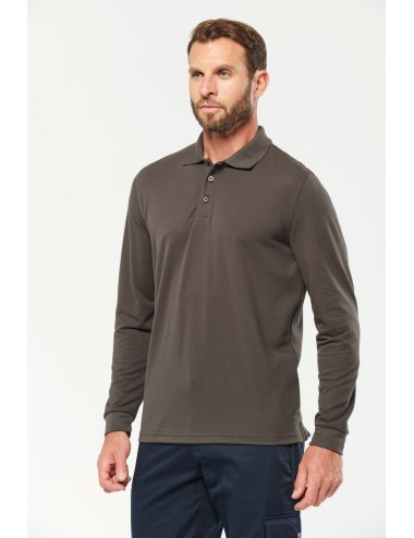 Polo manches longues homme