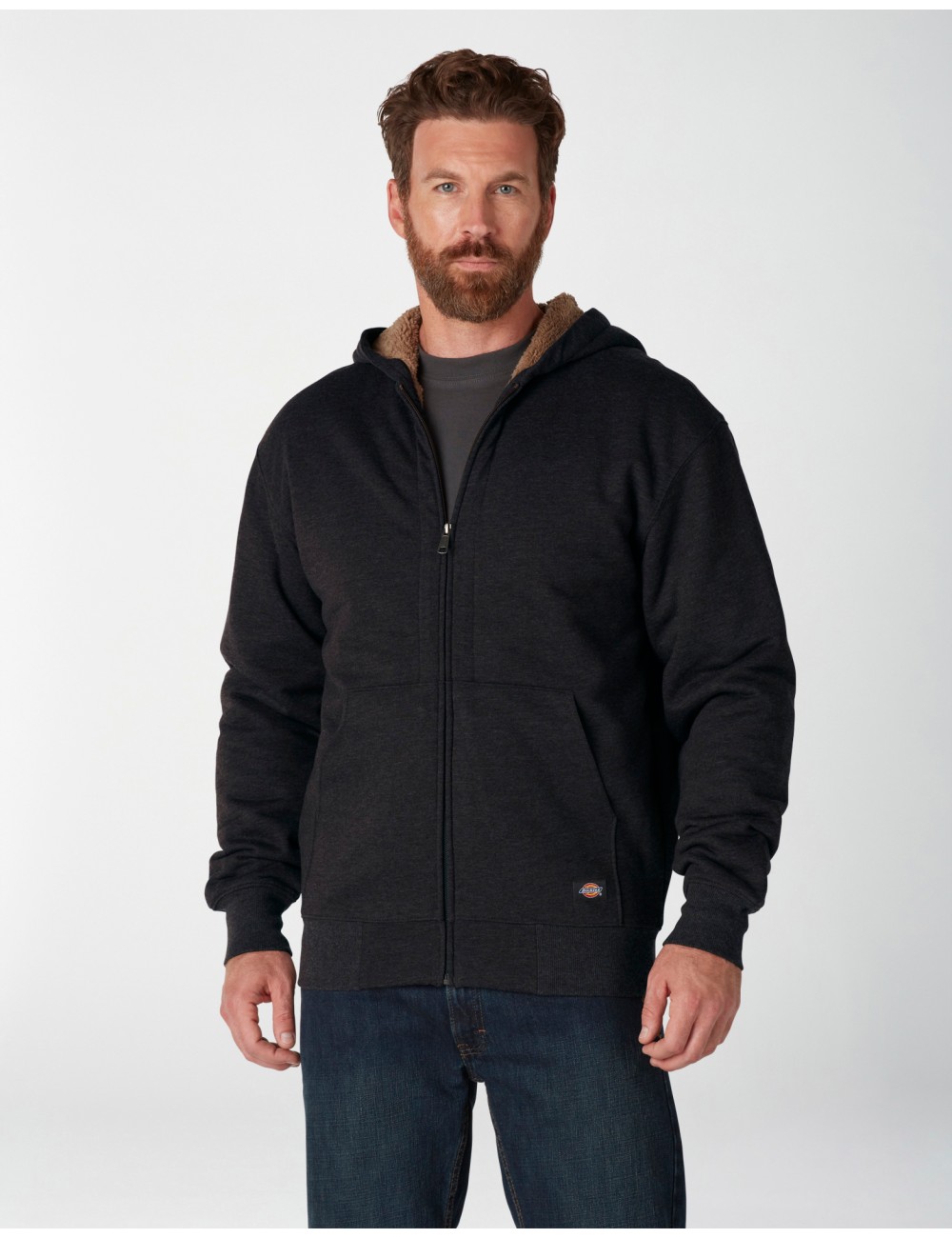 Sweat-shirt SHERPA à capuche homme (TW457)