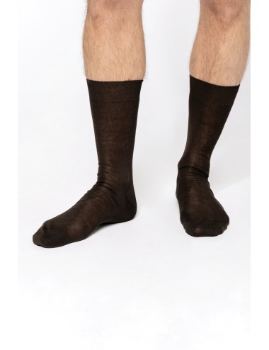 Chaussettes jersey coton fil d'Écosse homme