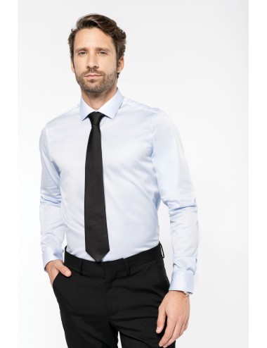 Chemise twill manches longues homme