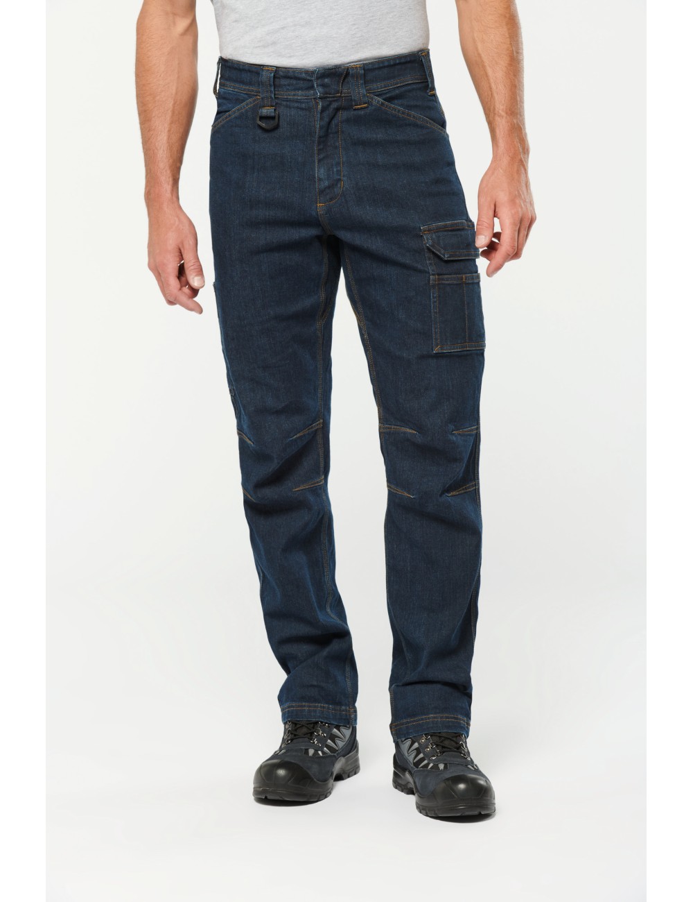 Pantalon Denim multipoches homme