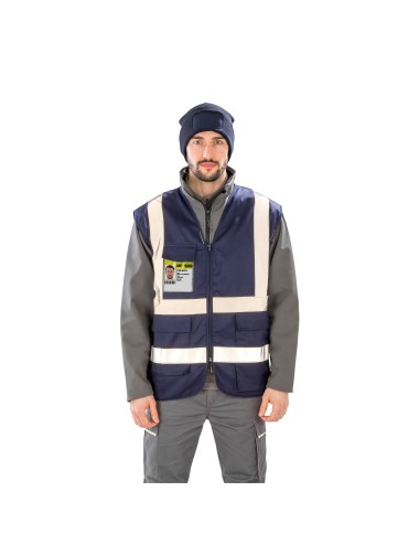 Gilet de sécurité zippé