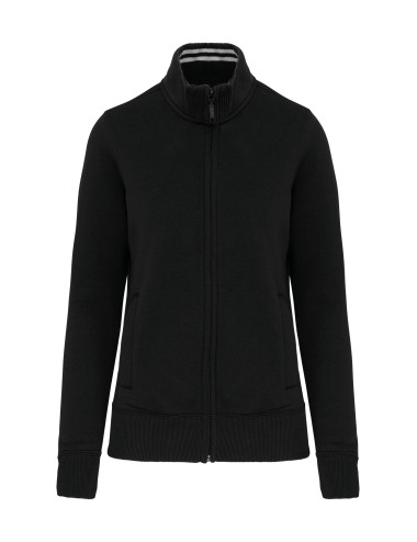 Veste molleton zippée femme