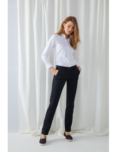 PANTALON CHINO FEMME 65/35