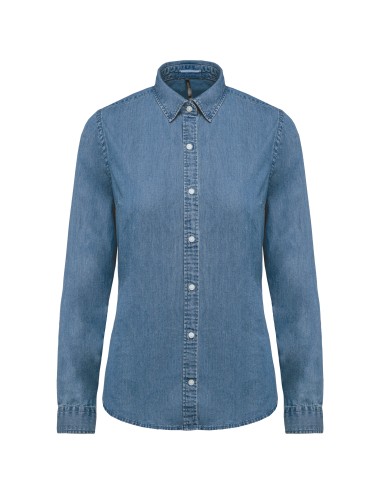 Chemise denim femme