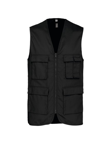 Gilet multipoches non doublé