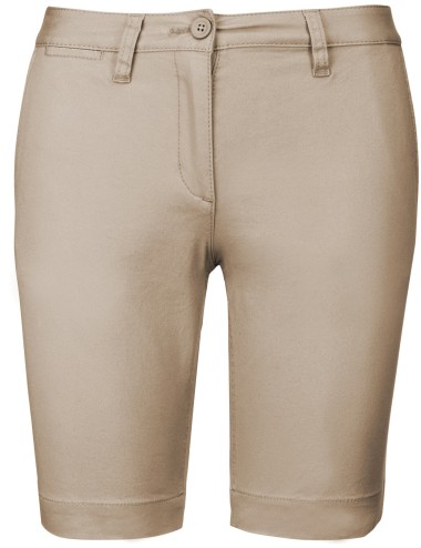 Bermuda chino femme