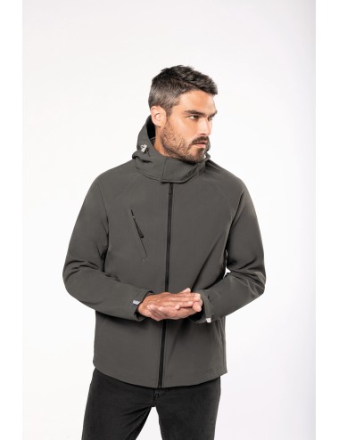 Veste softshell à capuche...