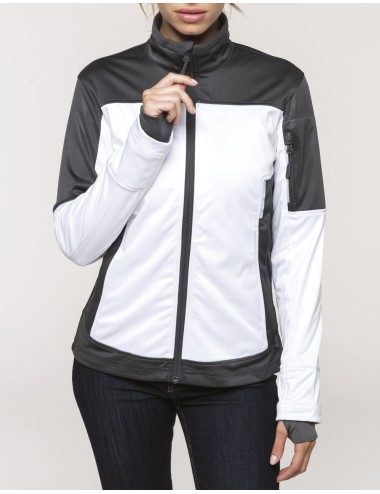 Veste softshell bicolore femme