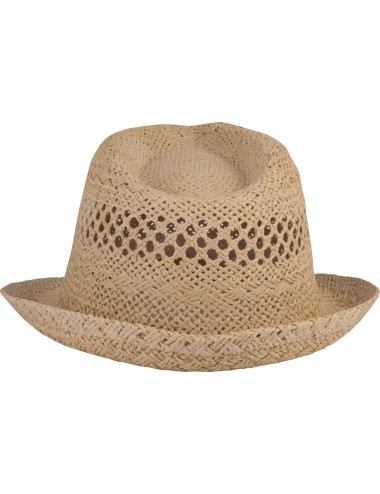 Chapeau de paille style Panama