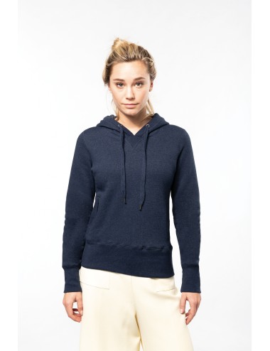 Sweat-shirt Bio capuche femme