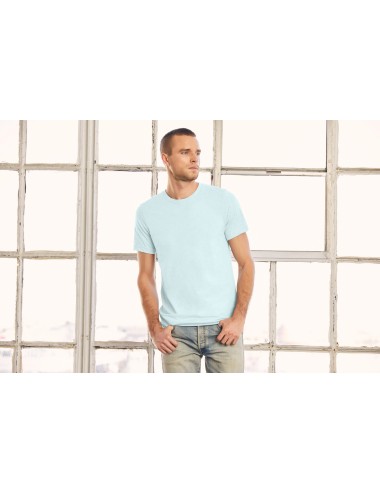 T-SHIRT HOMME COL ROND HEATHER