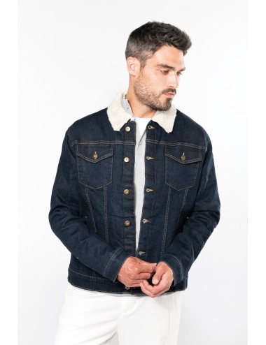 Veste denim doublée sherpa...