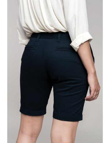 Bermuda chino femme