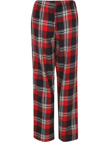 Pantalon femme à motif tartan