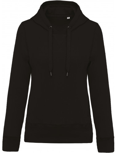 Sweat-shirt Bio capuche femme