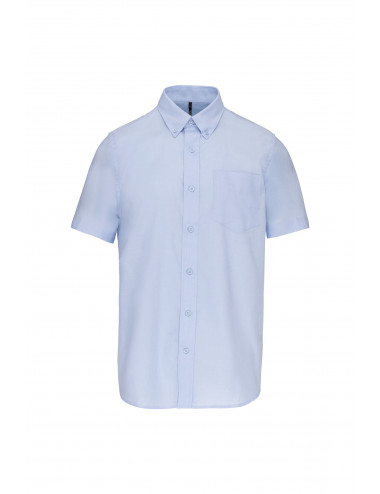 Chemise oxford manches courtes