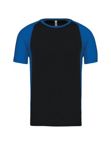 T-shirt de sport bicolore...