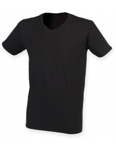 T-SHIRT HOMME COL V FEEL GOOD