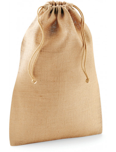 Sac à cordelette en jute