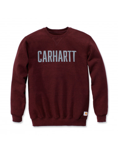 Sweat col rond logo Carhartt