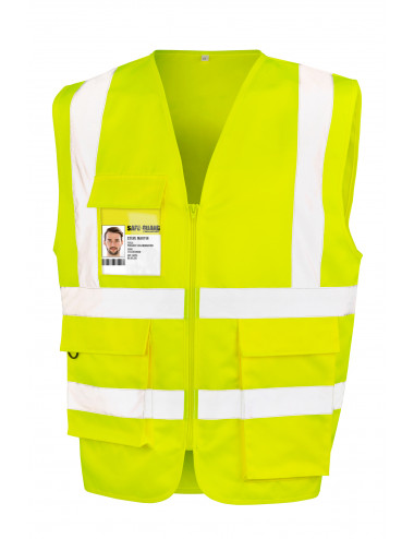 Gilet de sécurité zippé