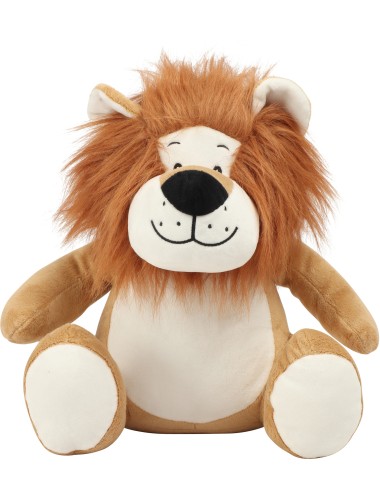 Peluche zippée Lion