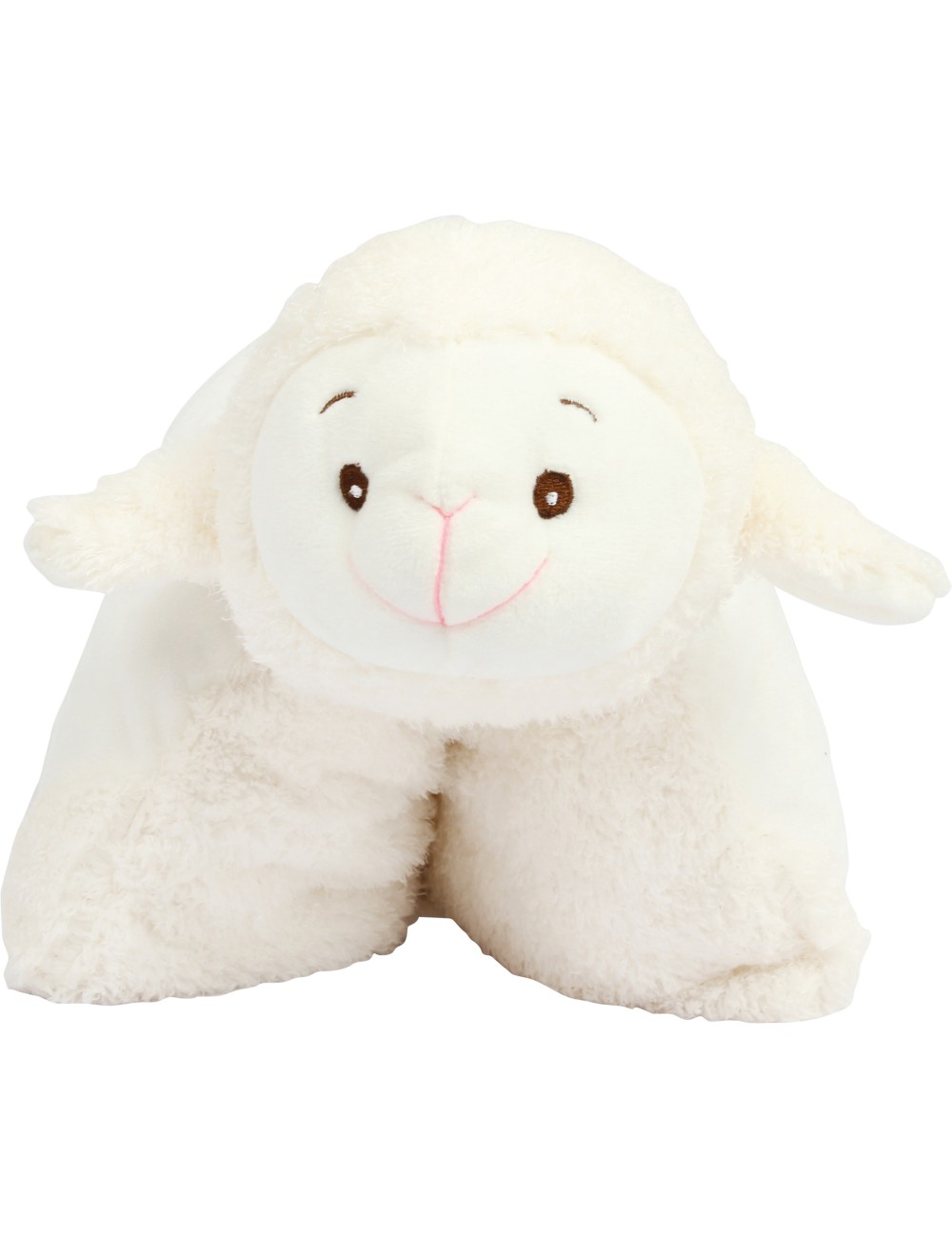 Coussin-peluche zippé Agneau