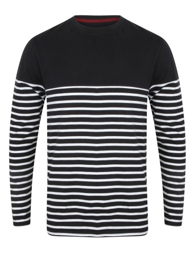 T-shirt breton à manches...